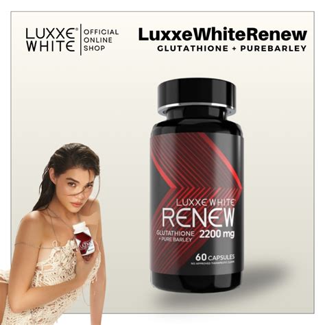 LUXXE WHITE RENEW (Gluta + Barley) | Shopee Philippines