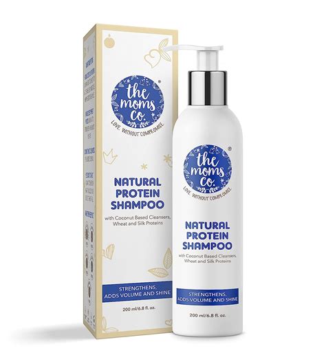 Buy The Moms Co. Natural Protein Shampoo (200ml) with Strengthening ...