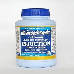 Buy INJUCTION TOOTH POWDER 50 gms Online at Low Prices in India - Amazon.in