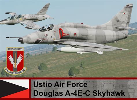 Ustio Air Force A-4E-C SkyHawk- Ace Combat (2nd FTS) Cpt: Gabriel Nowak