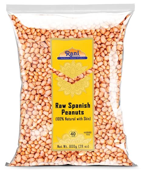 Rani Raw Spanish Peanuts 100% Natural with Skin (uncooked, unsalted ...
