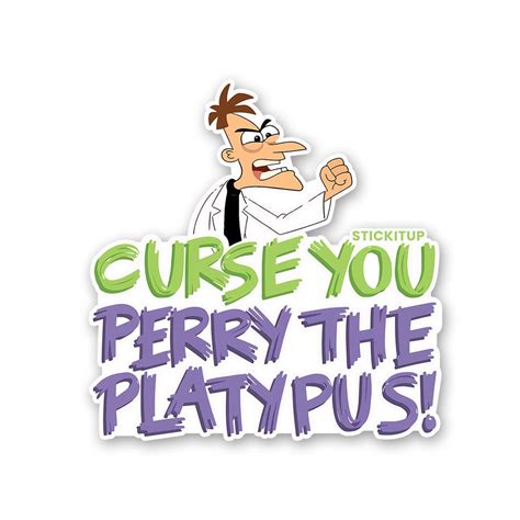 Buy Curse You Perry Sticker Online | Premium Waterproof Vinyl | STICK IT UP