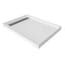 CASAINC 36-in W x 36-in L White Single Threshold Square Corner Shower ...