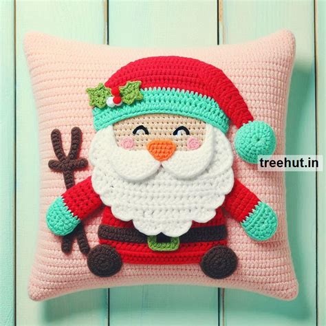 Crochet Christmas Cushion Cover Ideas for Selling or Gift Ideas