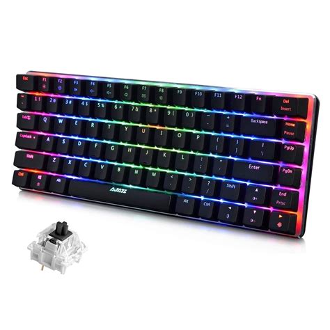Buy AK33 USB Wired Gaming Keyboard, 80% Percent Mechanical Keyboard ...