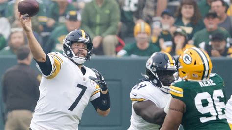 Ben Roethlisberger tosses 400th career TD as Pittsburgh Steelers ...