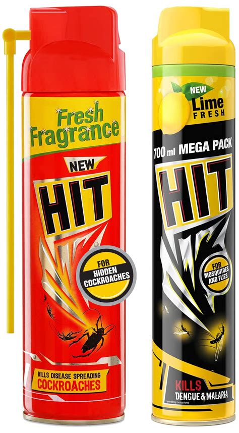 HIT Spray - Crawling Insect Killer (200ml) - Instant Kill, Deep-Reach ...