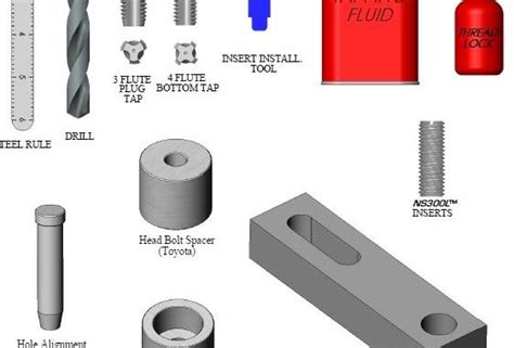Stripped Threads On Engine Block Repair 的图像结果