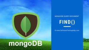 MongoDB Query Document 的图像结果