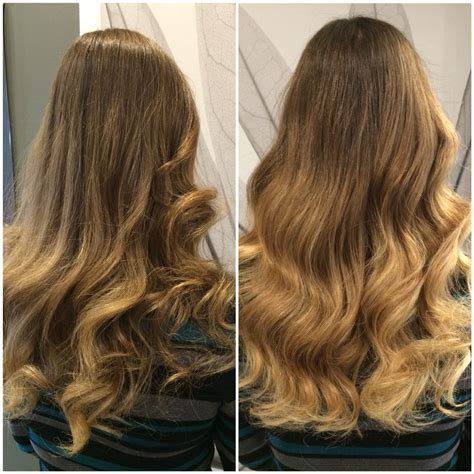 Hair by Kendra. Natural looking ombré on grown out highlights. To book ...