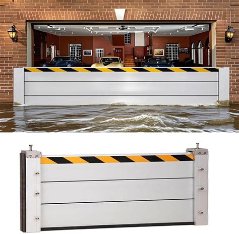 Flood barriers for Home - Aluminum Alloy Garage Door Water Barriers for ...