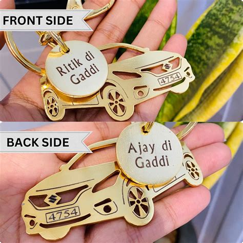 Customized Car Keychain - Thar Keychain