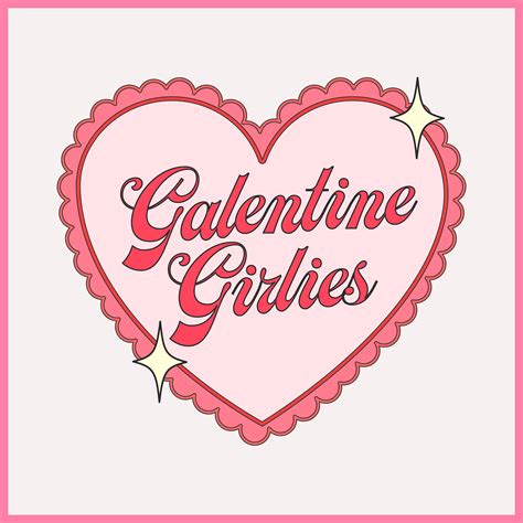 Galentines Day Girlies Svg Png, Cute Retro Galentines Day SVG, Retro ...