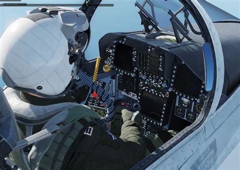 F-18 Clean Cockpit