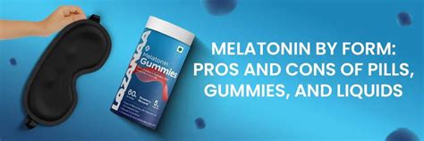 Melatonin Gummies vs Pills & Liquids: Which is Best for Better Sleep ...