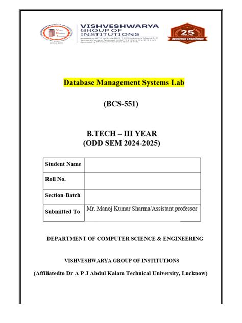 Image result for DBMS SQL Lab Notes