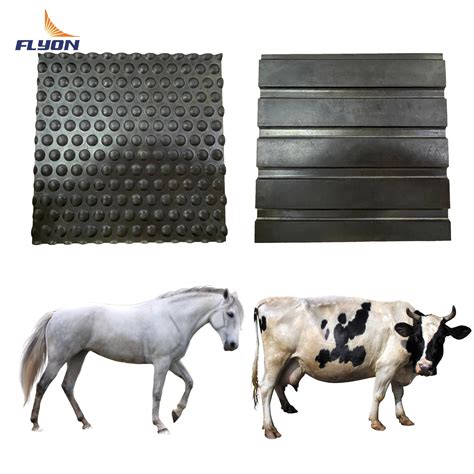 Anti Fatigue Cow Rubber Mat Horse Stall Rubber Mat Industrial Rubber ...