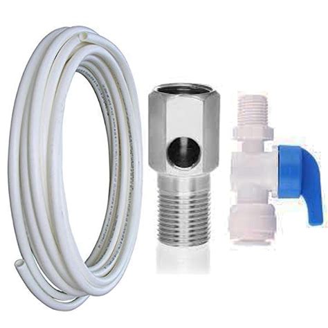 Letino Brass & Plastic Coupling Inlet with 2 Meter Pipe for RO/UF/TDS ...