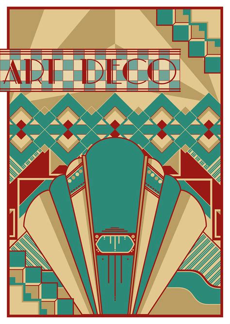 Art Deco Style Wallpaper