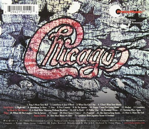 Classic Rock Covers Database: Chicago - Chicago III (1971)