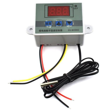 Buy HJ Garden XH-W3002 Mini Thermostat DC 12V 10A Digital LED ...