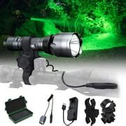 Buy VASTFIRE 350 Yard LED Green Flashlight Long Range Tactical Torch ...