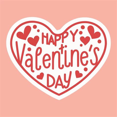 Desenho de coração de Dia dos Namorados | Vetor Premium