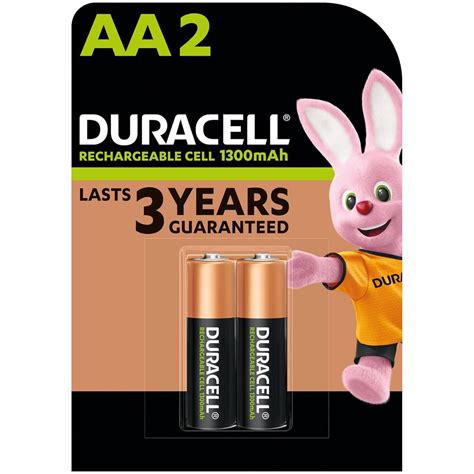 Buy Duracell NiMH 1.2V Rechargeable Batteries | Makerbazar