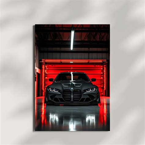 Lightweight Legend: BMW CSL Masterpiece poster – Luxen Art Gallery