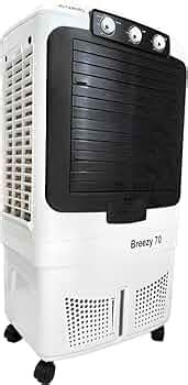 Amplesta Breezy 70L Desert Air Cooler for Home with 18 Fan, Everlast ...