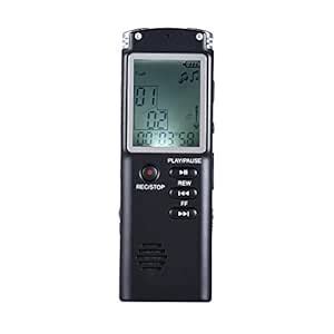 8GB 1536Kbps Audio Voice Recorder MP3 Music Player Dictaphone Voice ...