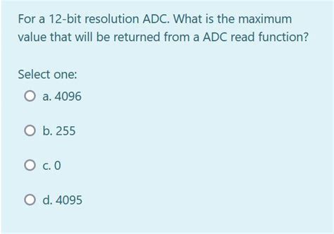 Image result for 12-Bit ADC Resolution Formula