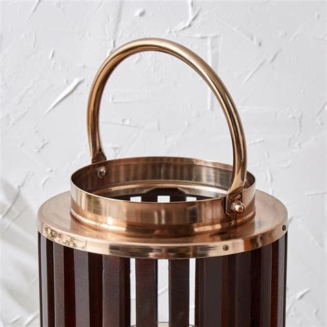 Buy Monalisa Wooden Panel Lantern from Home Centre at just INR 4999.0
