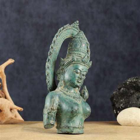Indonesian Bronze Goddess Parvati Statue Vintage Casting – Budhshiv.com