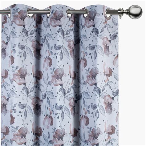 Buy DECO WINDOW Premium Set of 2 Printed Room Darkening Door Curtains ...