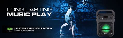 Zoook Rocker Thunder Bluetooth Party Speaker 20 watts with Karaoke Mic ...