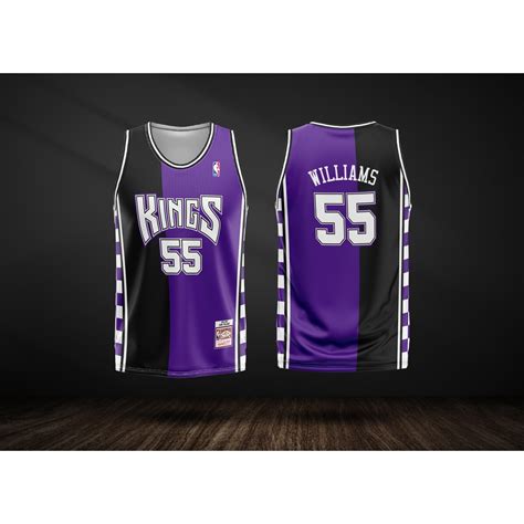 SACRAMENTO KINGS "JASON WILLIAMS" NBA CONCEPT JERSEY | Shopee Philippines