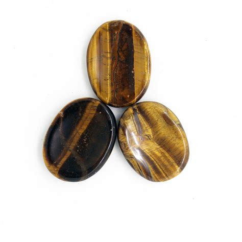 Buy Tiger Eye Worry Stone Palm Stone for Courage Online - Know Price ...