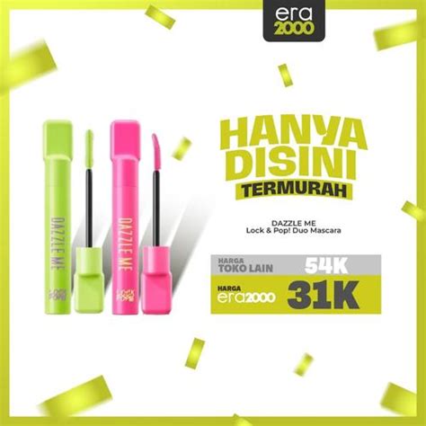 Jual DAZZLE ME Lock & Pop! Duo Mascara Series VoluMAX-ing and LongLASH ...