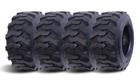 HALBERD 12-16.5 Skid Steer Tires 12-16.5 12 Ply Heavy Duty SKS Industrial Skid Steer Tires , Set ...
