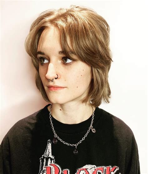 21 Dazzling Wolf Cut with Curtain Bangs Inspirations