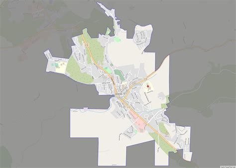 Map of Jackson city, California - Thong Thai Real