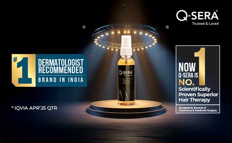 Buy QSERA Hair Growth Serum 20 Days Hair Fall Control Solution ...