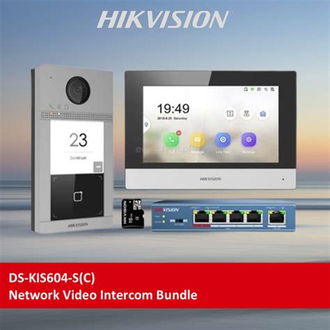 Image result for Hikvision Intercom Kit