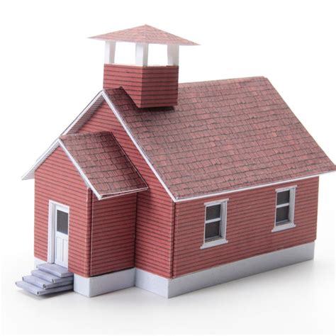 Downloadable Paper Model Kits for Scale Railroad Buildings | Model ...