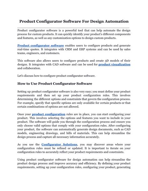 Image result for Configurator Software Open Source