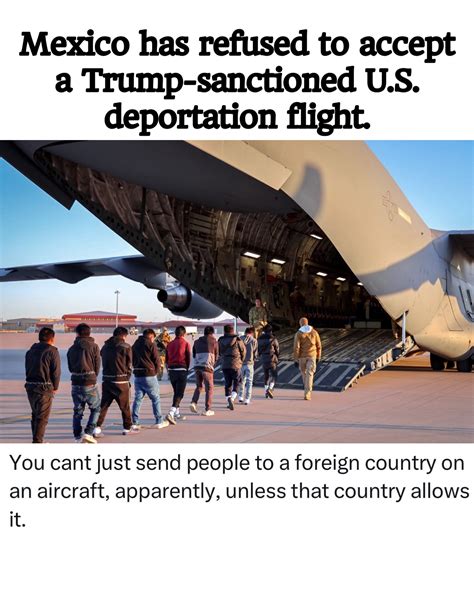 VMG Culture & Entertainment | Mexico refused to accept a U.S ...