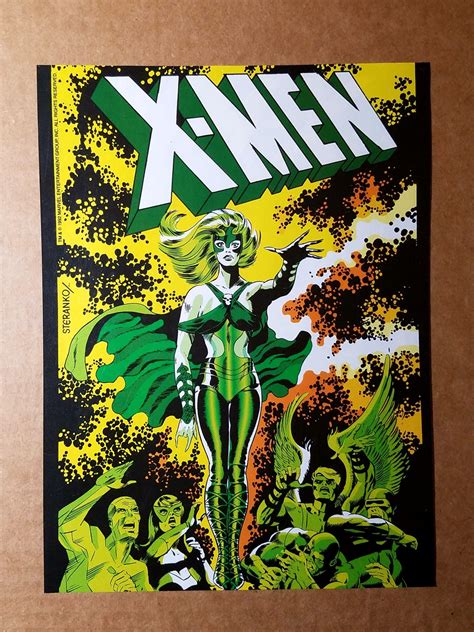 Lorna Dane Polaris X-Men Marvel Comics Mini Poster by Jim Steranko