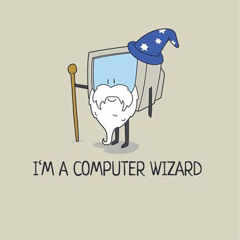 Image result for Comic Strip Computer Wizard