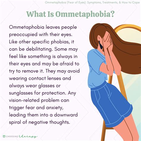 Ommetaphobia (Fear of Eyes): Symptoms, Treatments, & How to Cope